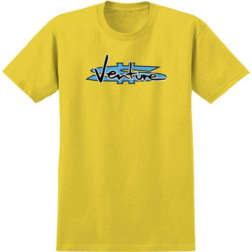 Venture - Paid Tee Yellow/Blue/Black.