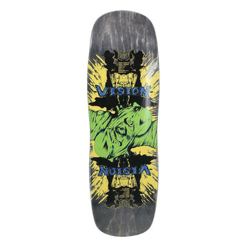 Vision - Double Vision Black Stain 9.5" Reissue Skateboard Deck.