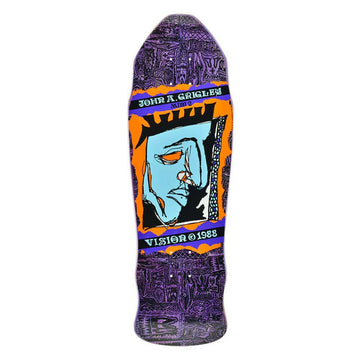 Vision - Grigley II Mini Purple 9.25 Reissue Skateboard Deck.