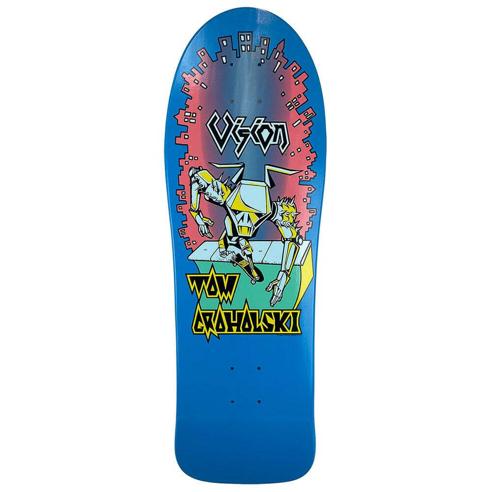 Vision - Tom Groholski Robot 9.5 Reissue Skateboard Deck.