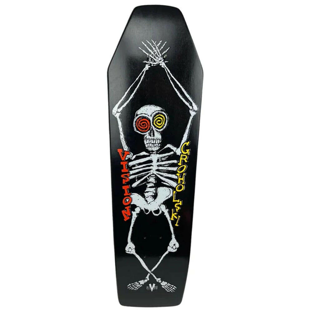 Vision Tom Groholski Skeleton Coffin Ltd 9.5 Skateboard Deck