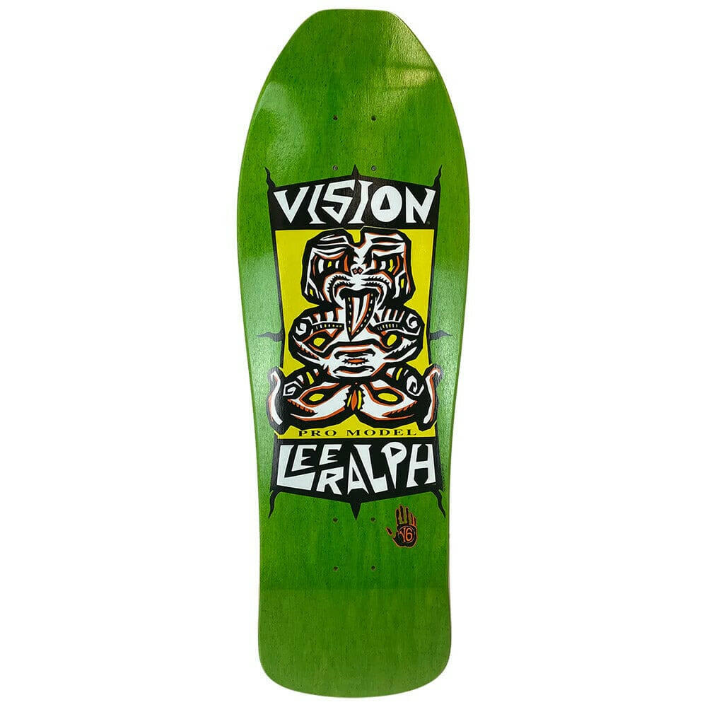 Vision - Lee Ralph Tiki 10.0 Reissue Skateboard Deck.