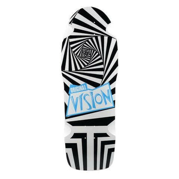 Vision - Original White/Black 10.0" Resissue Skateboard Deck.