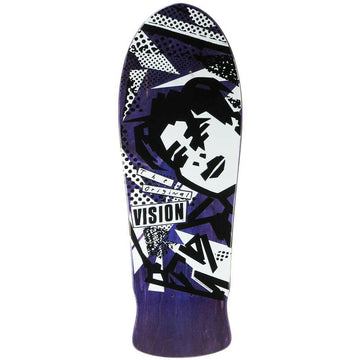 Vision - Original MG Purple 10.0 Reissue Skateboard Deck.