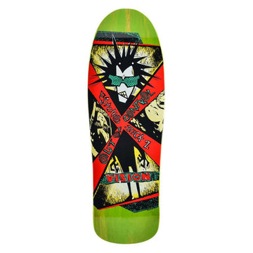 Vision - Psycho Stick 2 10.0 Reissue Skateboard Deck.