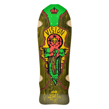 Vision - Street Old Ghost 9.75 Reissue Skateboard Deck.