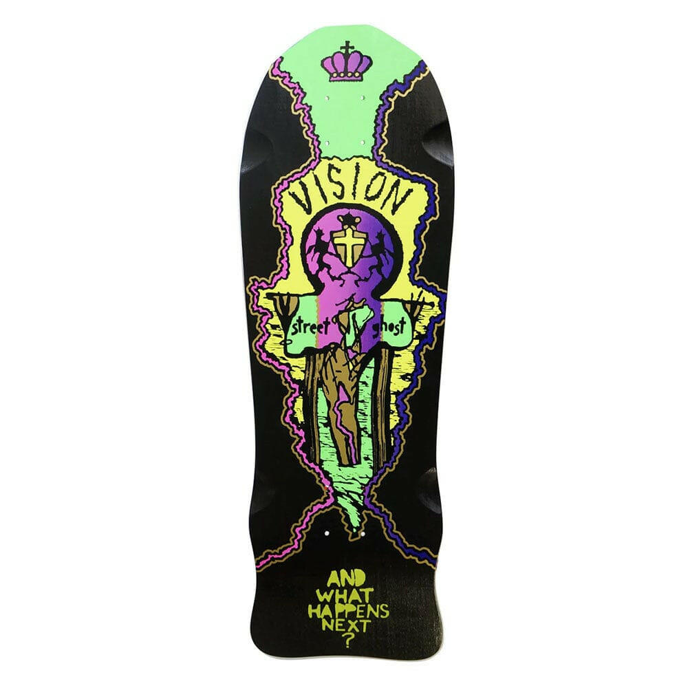 Vision - Street Old Ghost 9.75 Reissue Skateboard Deck.