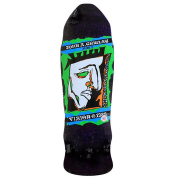 Vision - Grigley II Mini Purple/White 9.25" Reissue Skateboard Deck.