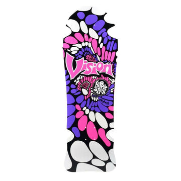 Vision - Hippie Stick White 10.0 Reissue Skateboard Deck.