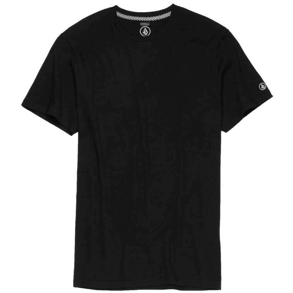 Volcom - Solid Tee Black.