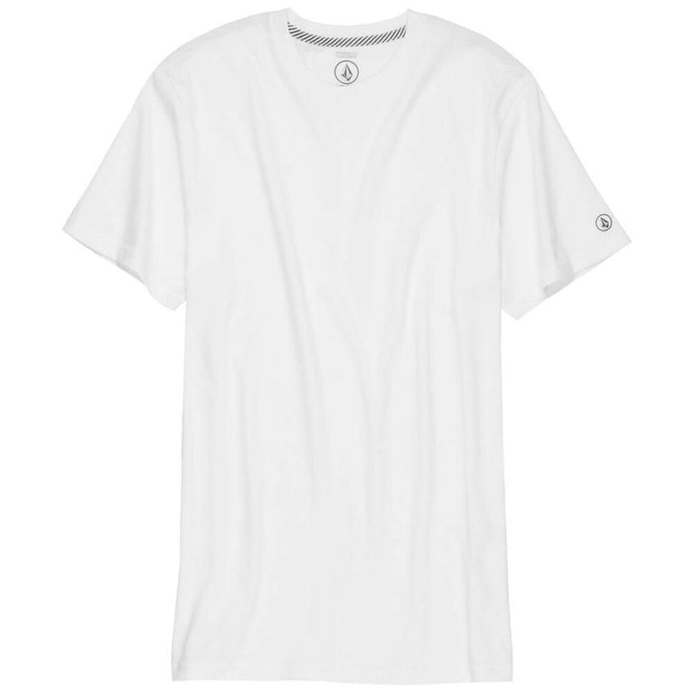 Volcom - Solid Tee White.