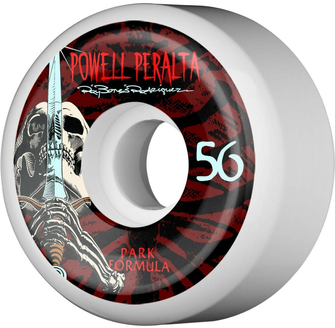 Powell Peralta - Rodriguez Skull & Sword 56MM 103A Skateboard Wheels.