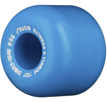 Powell Peralta - Mini Cubic Blue 64MM 95A Skateboard Wheels.