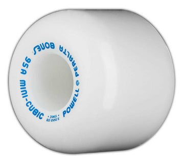 Powell Peralta - Mini Cubic White 64MM 95A Skateboard Wheels.