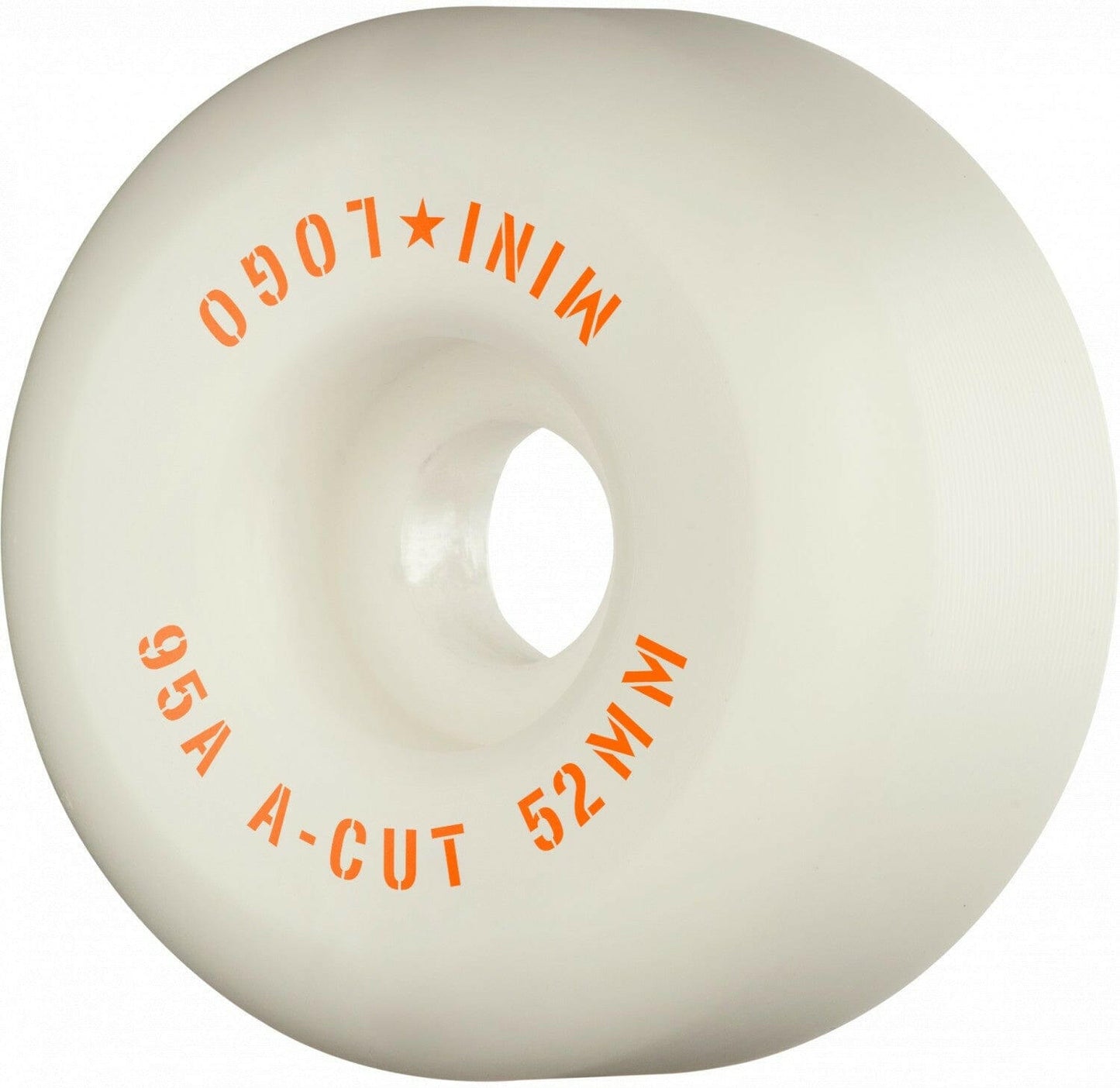 Mini Logo - Hybrid A Cut 2 52MM 95A Skateboard Wheels.