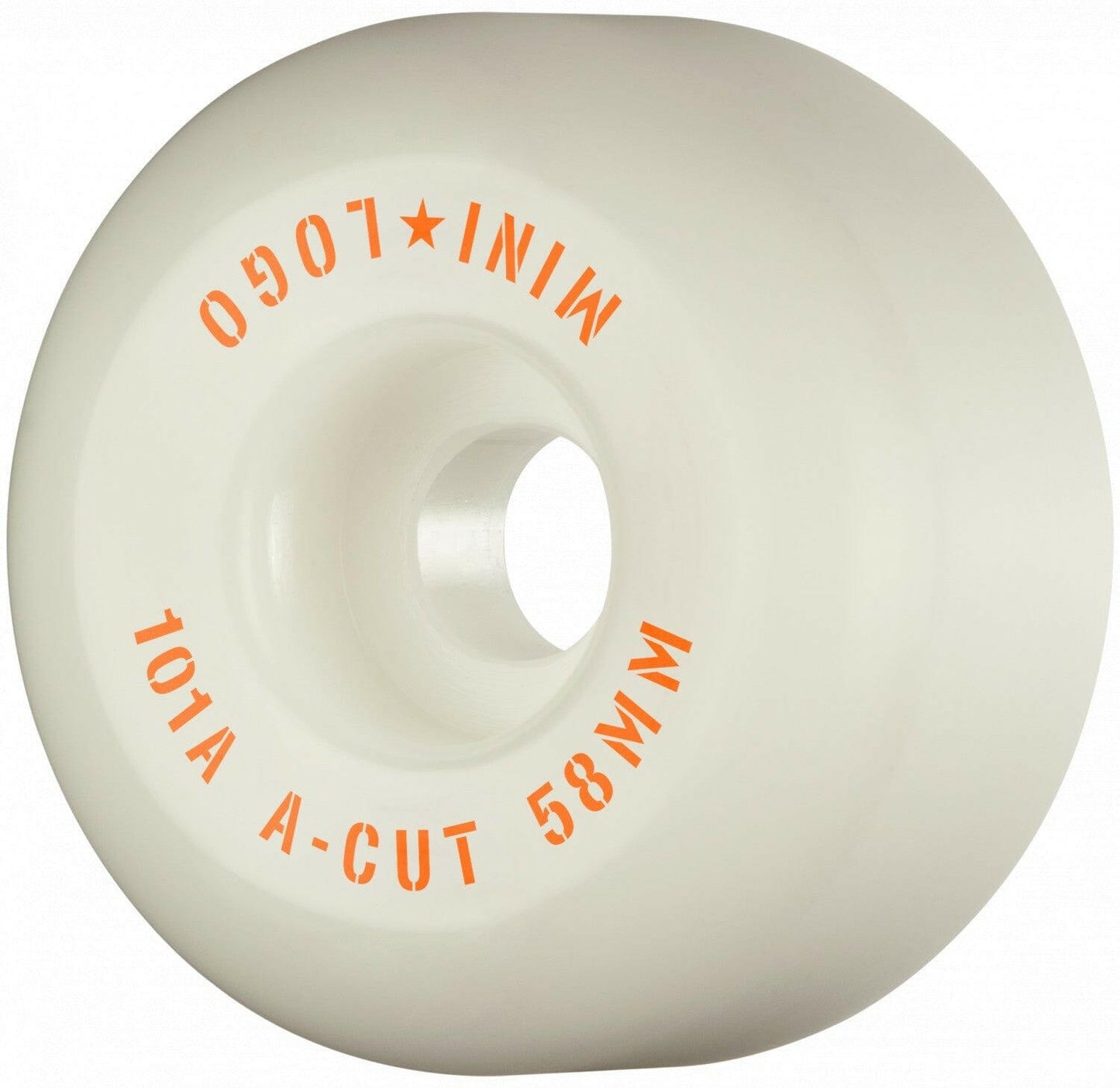 Mini Logo - A Cut 58MM 101A Skateboard Wheels.