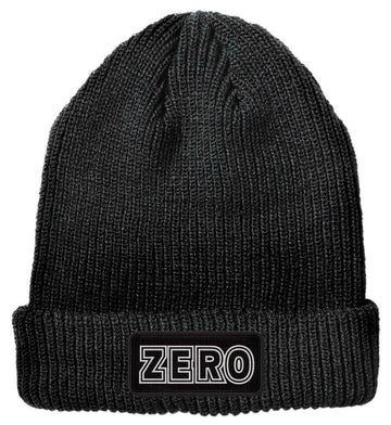 Zero - Bold Patch Beanie Black.