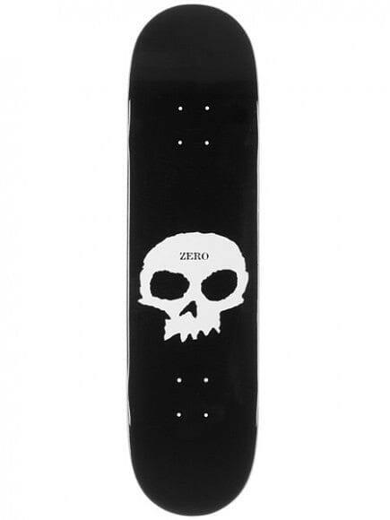Zero - Single Skull 8.25 Skateboard Deck.