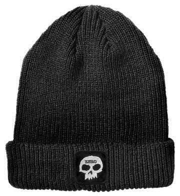 Zero - Skull Patch Beanie Black.
